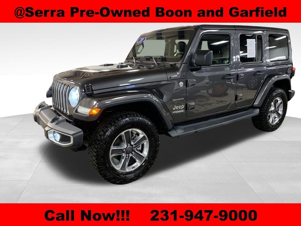 used 2020 Jeep Wrangler Unlimited car, priced at $27,811