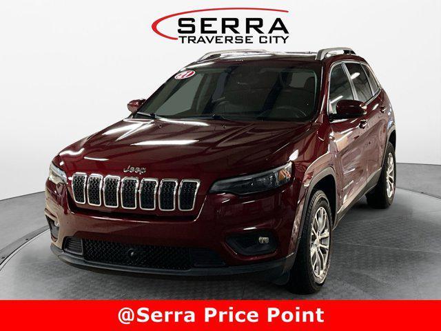 used 2021 Jeep Cherokee car, priced at $23,436