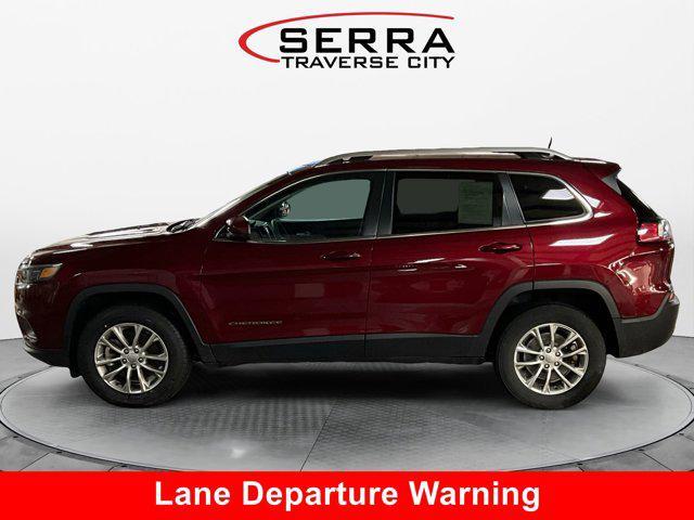 used 2021 Jeep Cherokee car, priced at $23,436