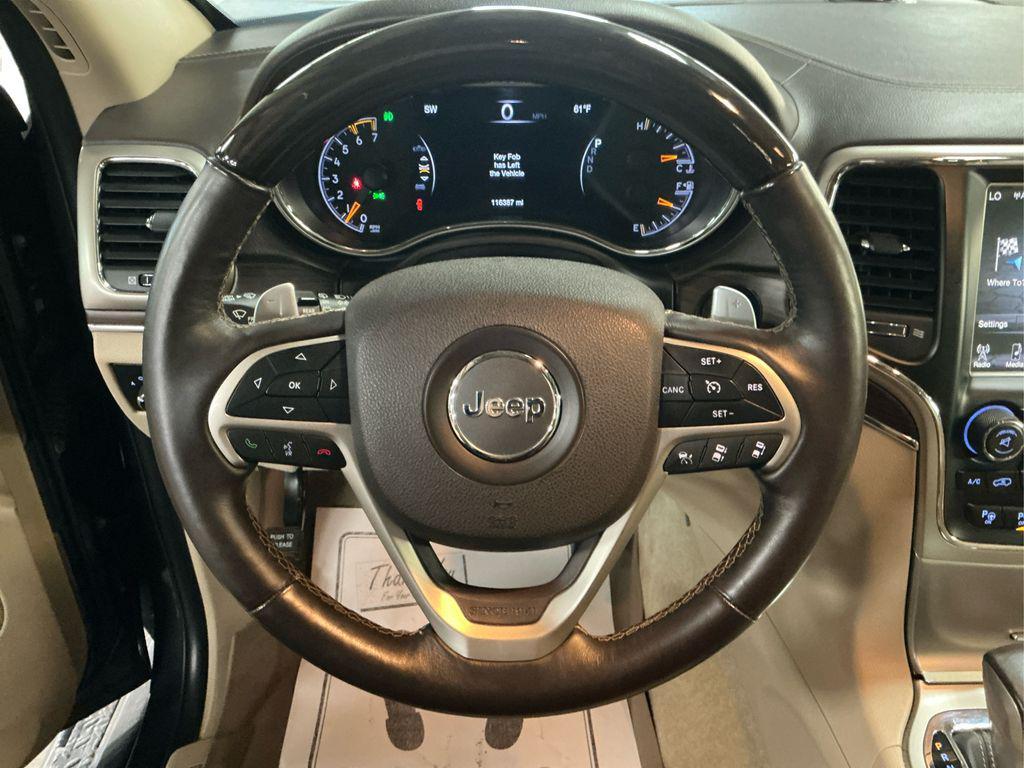 used 2017 Jeep Grand Cherokee car, priced at $17,355