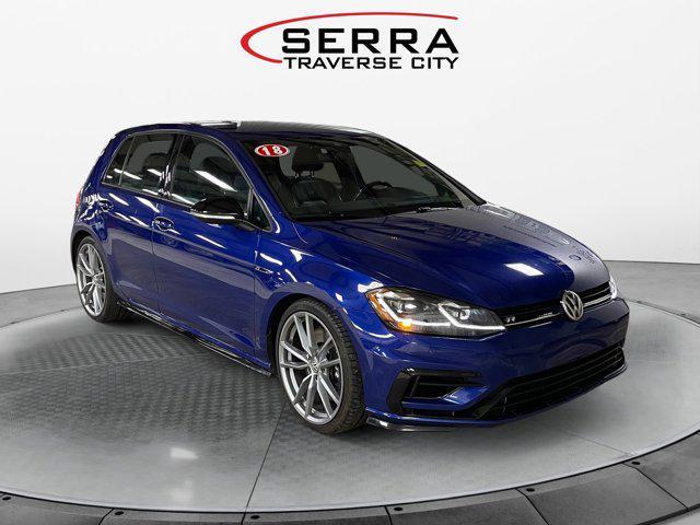 used 2018 Volkswagen Golf R car, priced at $19,911