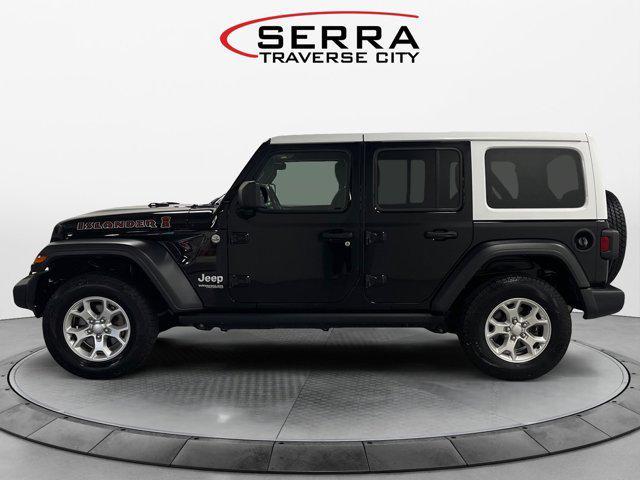 used 2021 Jeep Wrangler Unlimited car, priced at $31,427