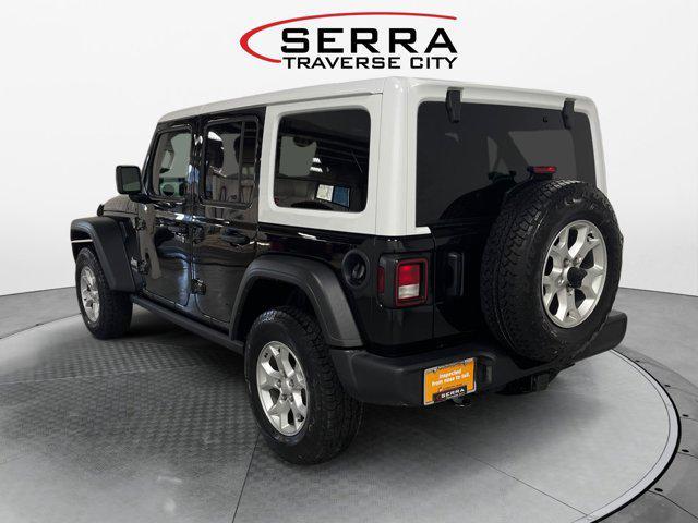 used 2021 Jeep Wrangler Unlimited car, priced at $31,427