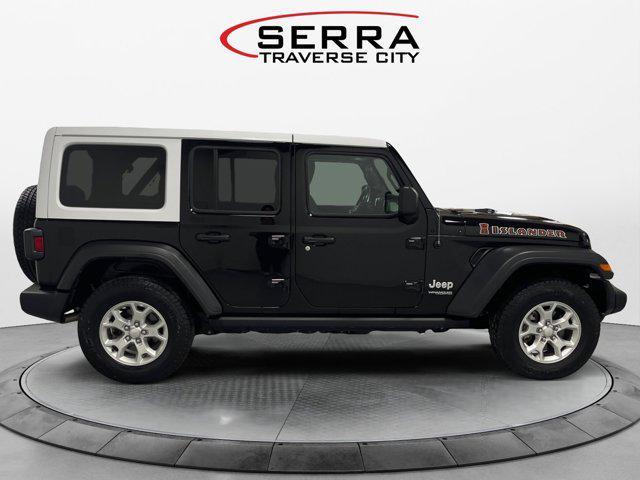 used 2021 Jeep Wrangler Unlimited car, priced at $31,427