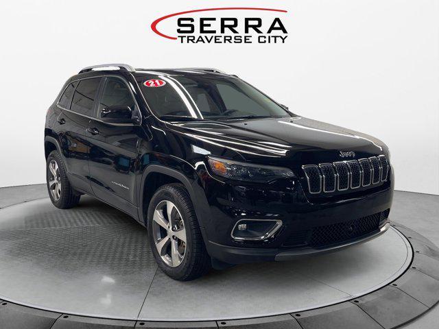 used 2021 Jeep Cherokee car, priced at $23,924