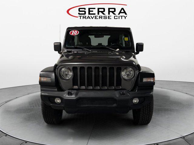 used 2020 Jeep Wrangler Unlimited car, priced at $27,373