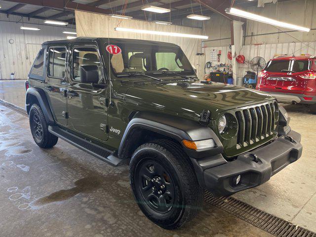 used 2021 Jeep Wrangler Unlimited car, priced at $27,222