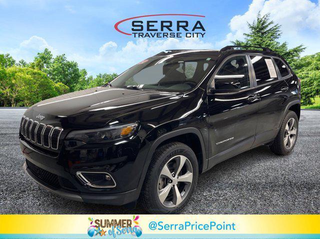 used 2022 Jeep Cherokee car, priced at $27,911