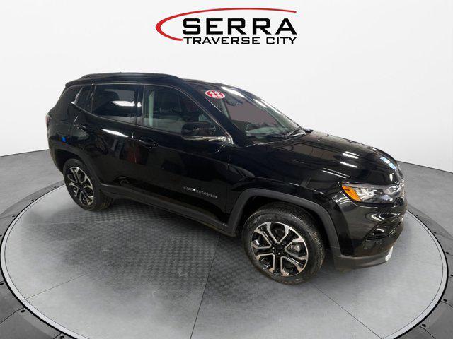 used 2022 Jeep Compass car, priced at $23,878