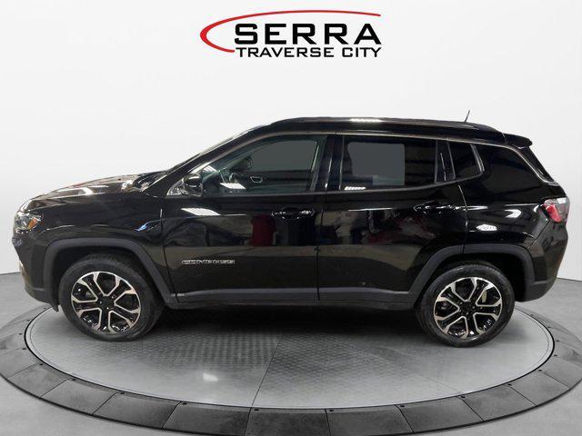 used 2022 Jeep Compass car, priced at $23,878