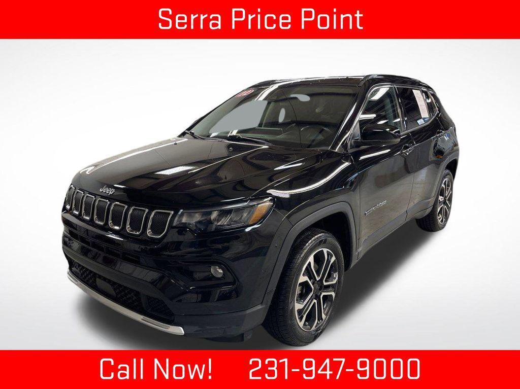 used 2022 Jeep Compass car, priced at $22,422