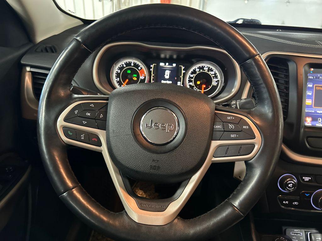 used 2017 Jeep Cherokee car, priced at $9,911