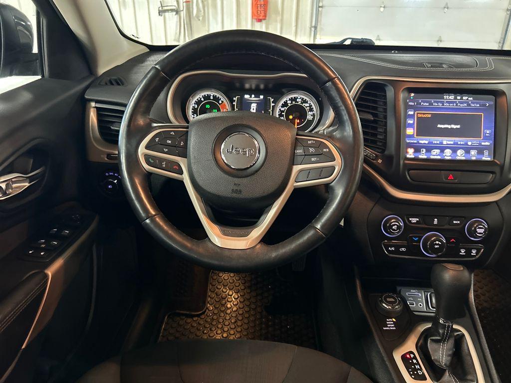used 2017 Jeep Cherokee car, priced at $9,911