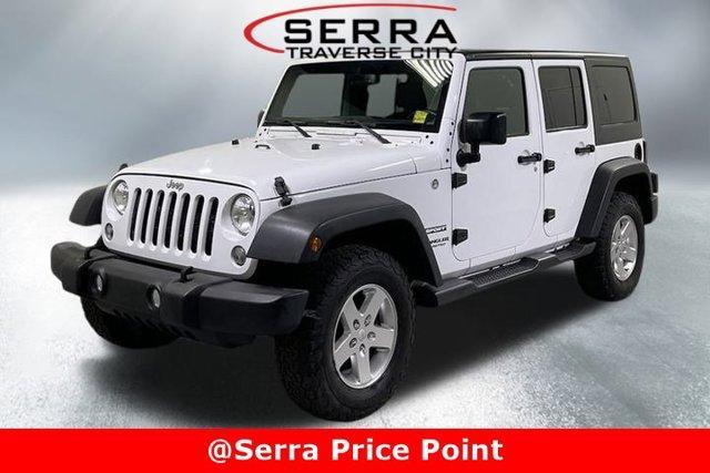 used 2015 Jeep Wrangler Unlimited car, priced at $15,687