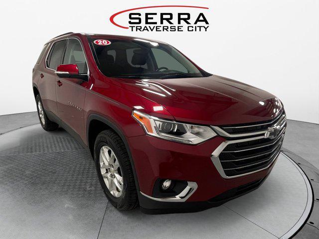 used 2020 Chevrolet Traverse car, priced at $27,305