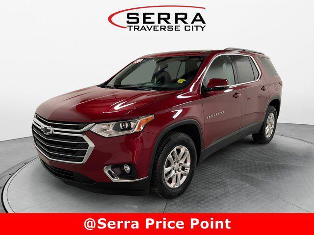 used 2020 Chevrolet Traverse car, priced at $27,305