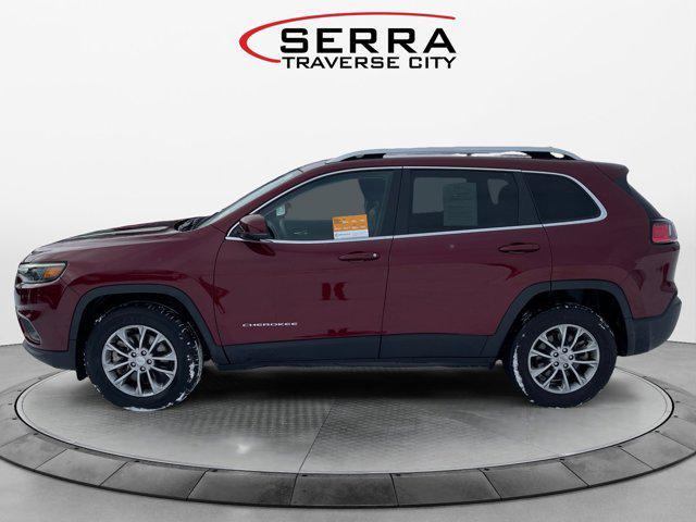 used 2021 Jeep Cherokee car, priced at $24,213