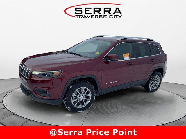 used 2021 Jeep Cherokee car, priced at $24,213