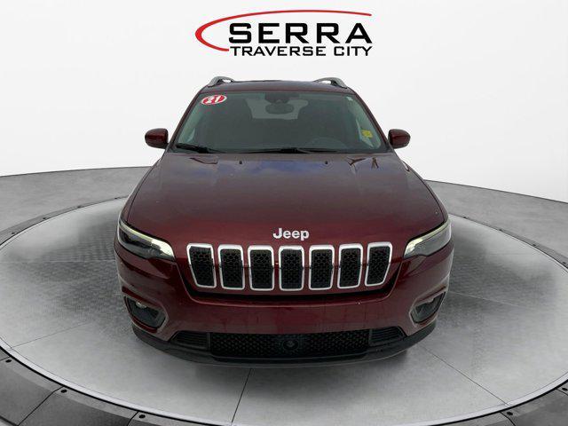 used 2021 Jeep Cherokee car, priced at $24,213