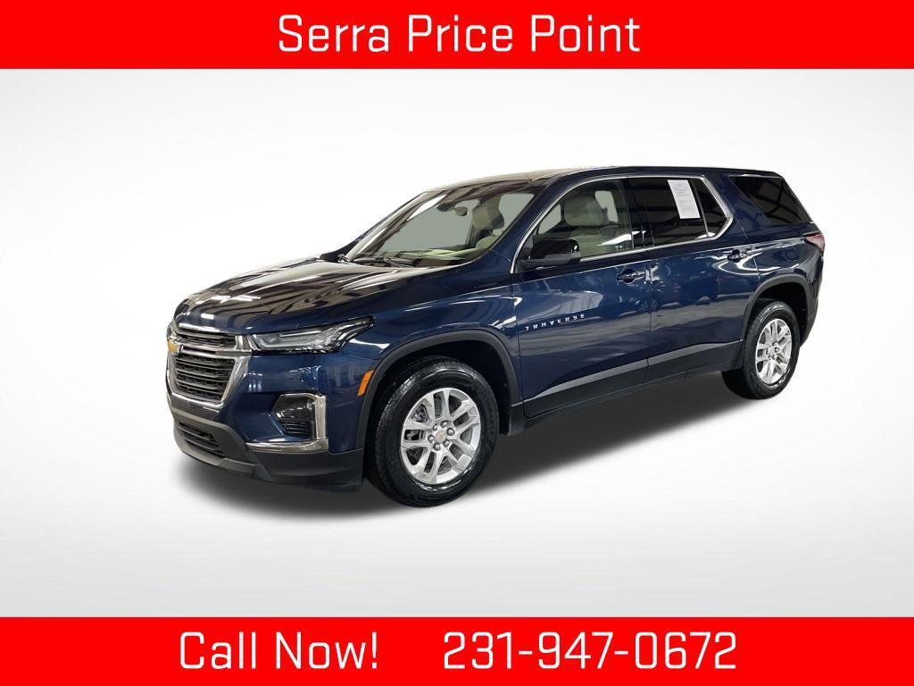 used 2022 Chevrolet Traverse car, priced at $24,511