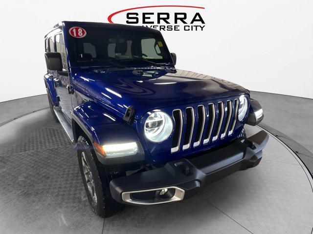 used 2018 Jeep Wrangler Unlimited car, priced at $25,630