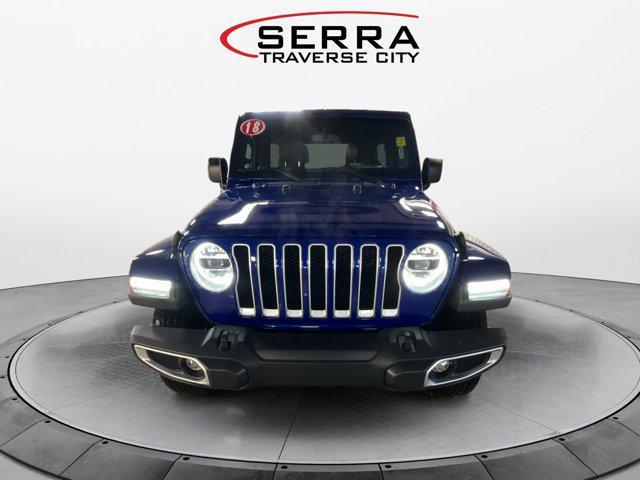 used 2018 Jeep Wrangler Unlimited car, priced at $25,630