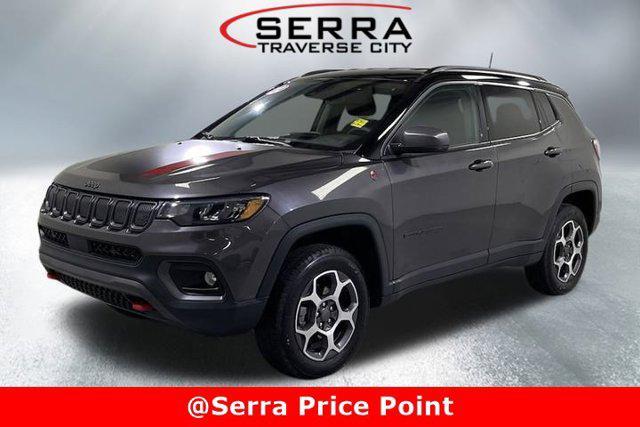 used 2022 Jeep Compass car, priced at $26,381