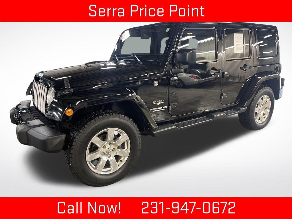 used 2016 Jeep Wrangler Unlimited car, priced at $16,922