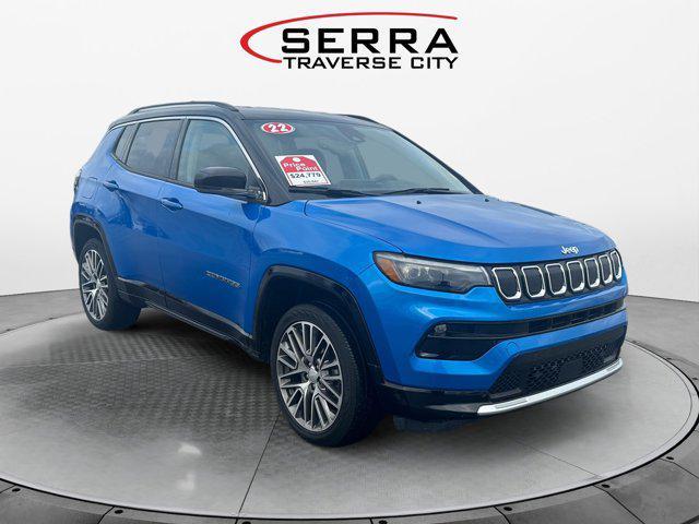 used 2022 Jeep Compass car, priced at $22,150