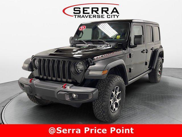 used 2021 Jeep Wrangler Unlimited car, priced at $41,956