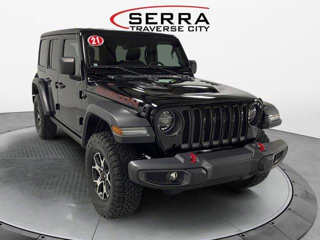 used 2021 Jeep Wrangler Unlimited car, priced at $41,956