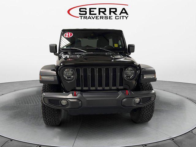 used 2021 Jeep Wrangler Unlimited car, priced at $41,956