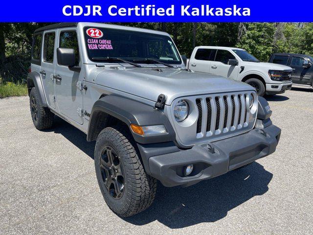 used 2022 Jeep Wrangler Unlimited car, priced at $29,900