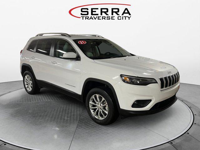 used 2021 Jeep Cherokee car, priced at $24,911