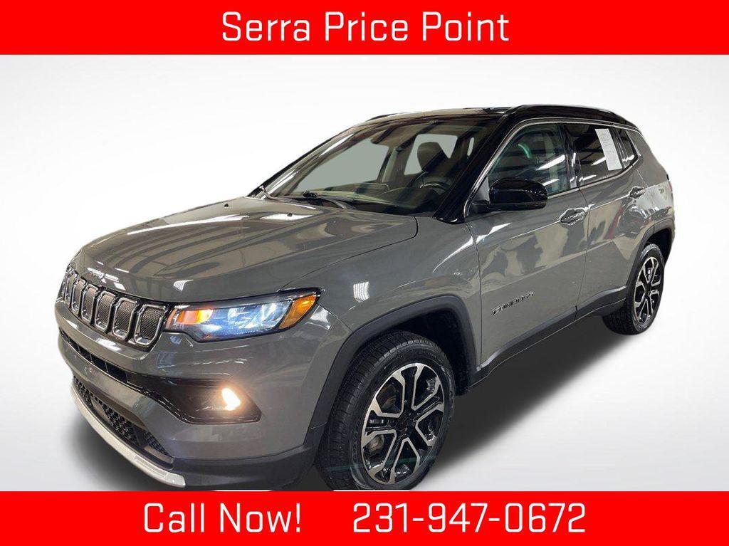 used 2022 Jeep Compass car, priced at $21,933