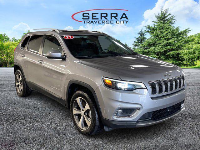 used 2021 Jeep Cherokee car, priced at $23,911