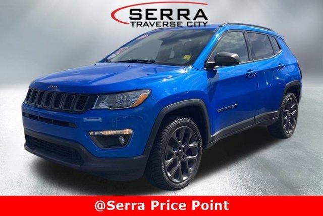 used 2021 Jeep Compass car, priced at $22,455