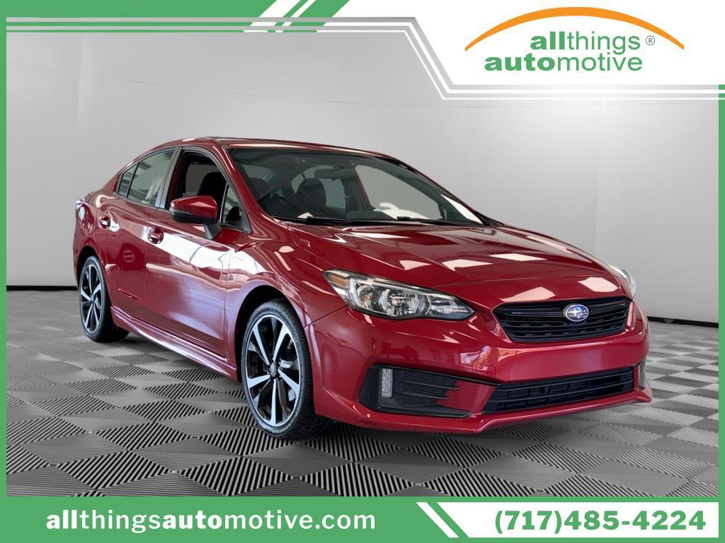 used 2022 Subaru Impreza car, priced at $20,995