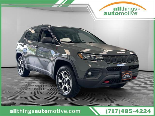 used 2022 Jeep Compass car, priced at $23,495