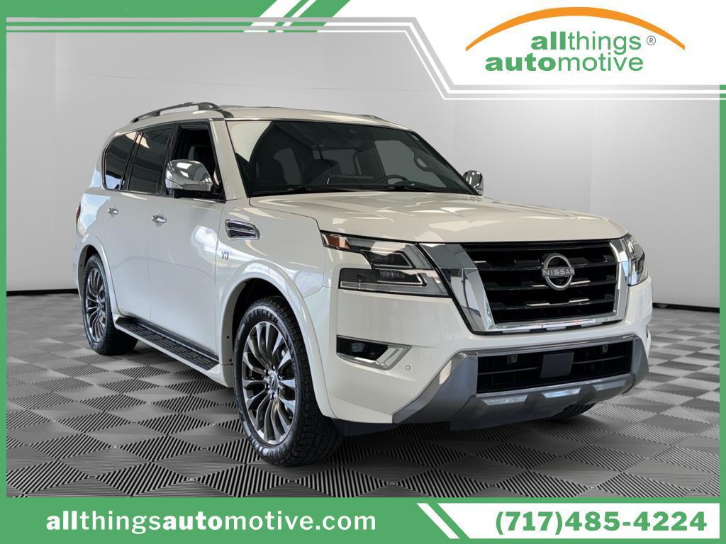 used 2021 Nissan Armada car, priced at $37,995