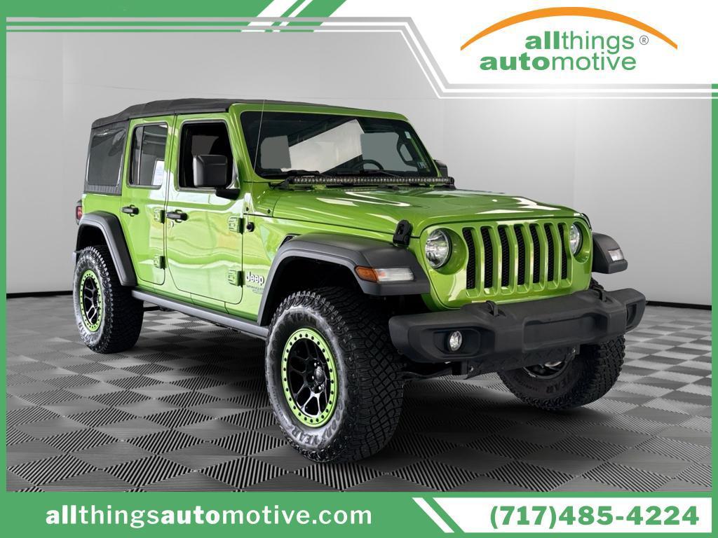 used 2018 Jeep Wrangler Unlimited car, priced at $29,995