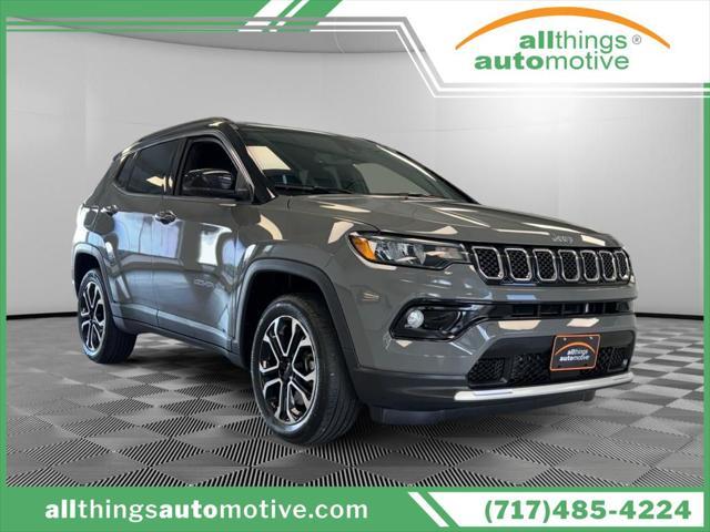 used 2024 Jeep Compass car, priced at $27,495
