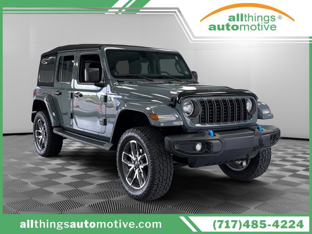 used 2024 Jeep Wrangler 4xe car, priced at $33,995