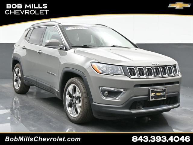 used 2021 Jeep Compass car, priced at $19,473