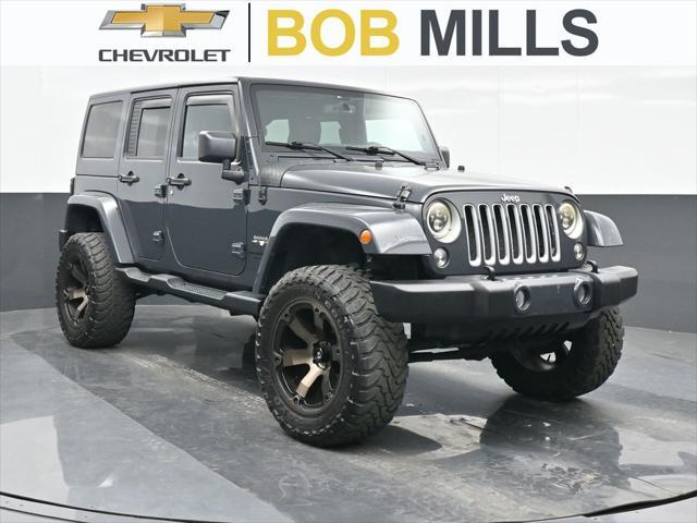 used 2016 Jeep Wrangler Unlimited car, priced at $19,475