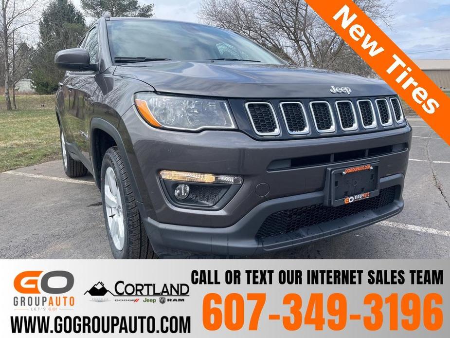 used 2021 Jeep Compass car, priced at $22,100