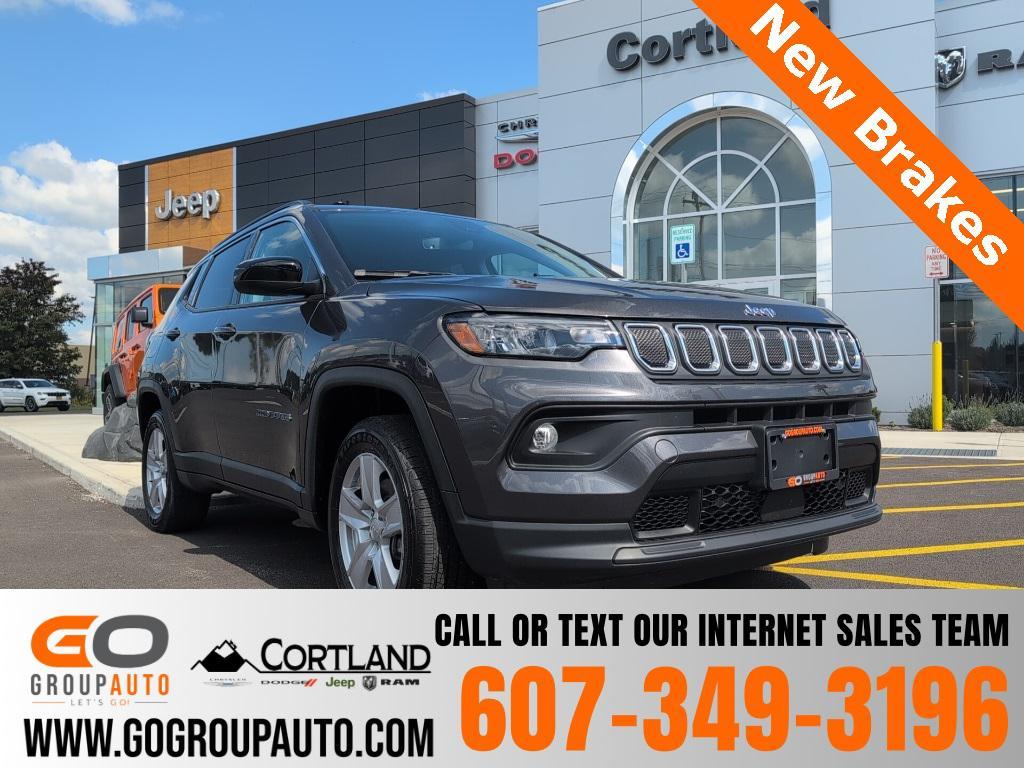used 2022 Jeep Compass car, priced at $24,000