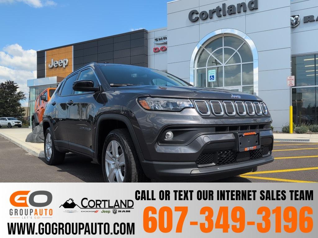 used 2022 Jeep Compass car, priced at $33,955
