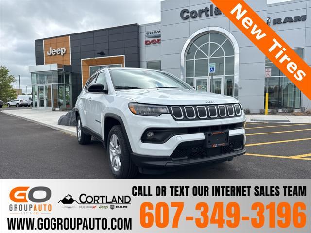 used 2022 Jeep Compass car, priced at $24,100