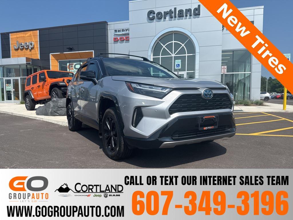 used 2023 Toyota RAV4 Hybrid car, priced at $37,400